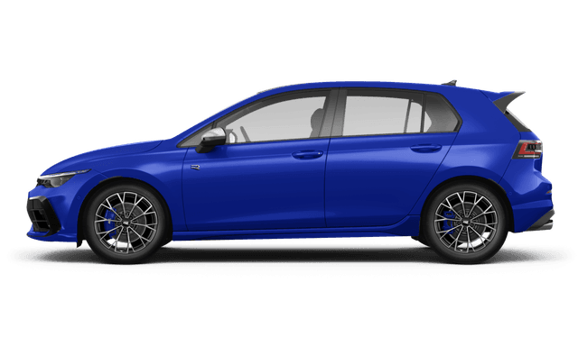 Volkswagen Golf R  - Side view Volkswagen Golf R  - Side view